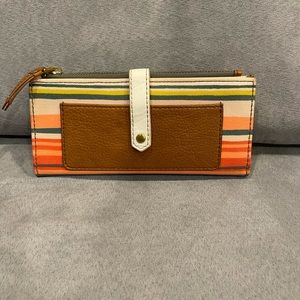 Multi-color fossil wallet